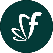 An image of the Flexischools logo wich is a green circle with an f in the middle